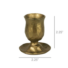 Load image into Gallery viewer, Clarke Low Taper Holder, Brass
