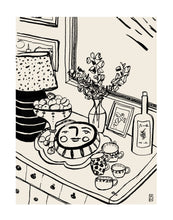 Load image into Gallery viewer, "Let's Eat!" Giclée Print, 8" x 10"
