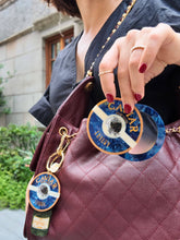 Load image into Gallery viewer, Hand-painted Caviar Compact Mirror
