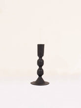 Load image into Gallery viewer, Austen Black Candle Holder, Large
