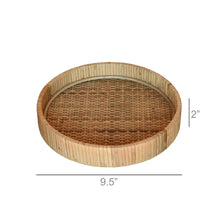 Load image into Gallery viewer, Cayman Rattan Tray, Small

