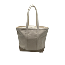 Load image into Gallery viewer, Steele Everyday Zip Top Tote, Natural Canvas
