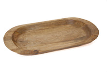 Load image into Gallery viewer, Oval Bowl, Walnut Finish

