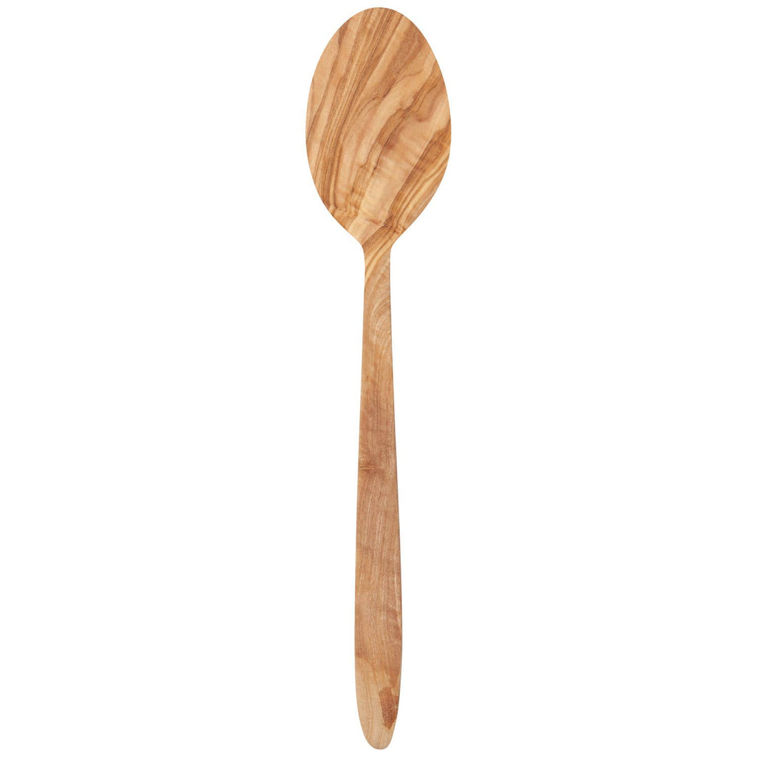 Olive Wood Oval Spoon