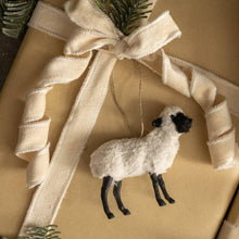Load image into Gallery viewer, Black &amp; White Sheep Ornament
