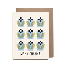 Load image into Gallery viewer, Many Thanks Grid Card
