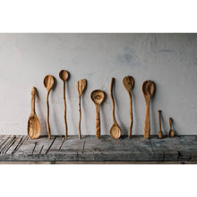 Load image into Gallery viewer, Olive Wood Round Spoon
