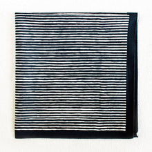 Load image into Gallery viewer, Black Striped Bandana
