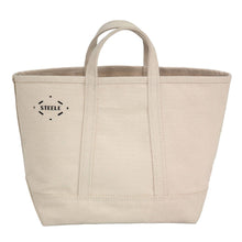 Load image into Gallery viewer, Steele Small Tote with 5" Handle, Natural Canvas
