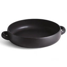 Load image into Gallery viewer, Stoneware Serving Plate with Handles, Matte White
