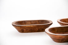 Load image into Gallery viewer, Petite Bread Bowl, Walnut Finish
