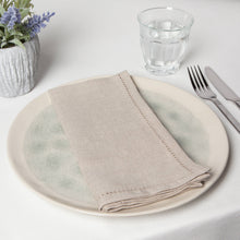 Load image into Gallery viewer, Natural Hemstitch Linen Napkins, Set of 4
