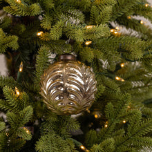 Load image into Gallery viewer, 4&quot; Gold Filigree Kugel Ornament
