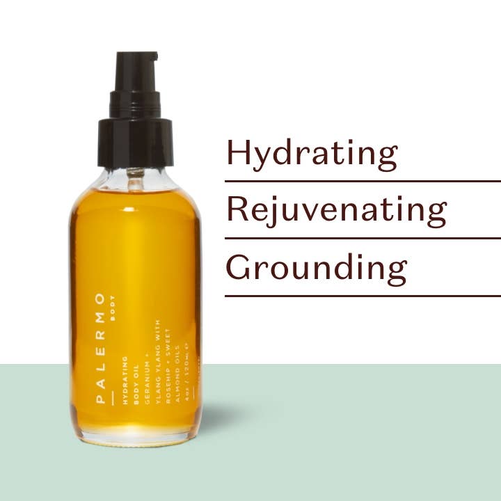 Hydrating Body Oil , 4oz.