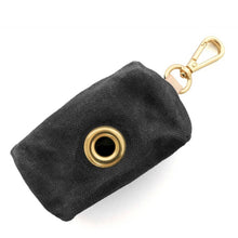 Load image into Gallery viewer, Waxed Canvas Waste Bag Dispenser - Onyx
