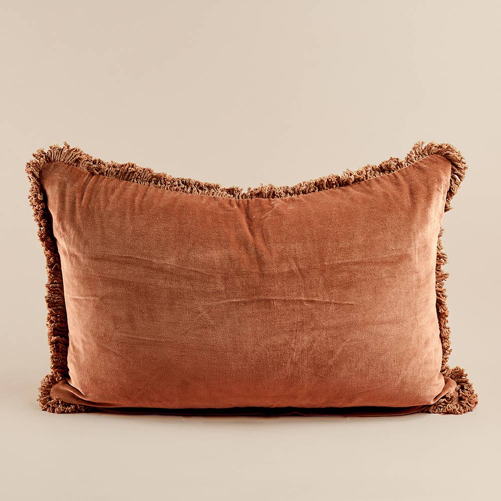 Velvet Lumbar Cushion, Anatolia