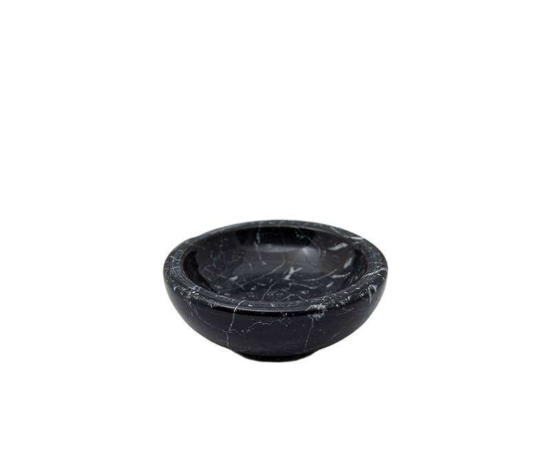 Black Marble Fingertip Bowl