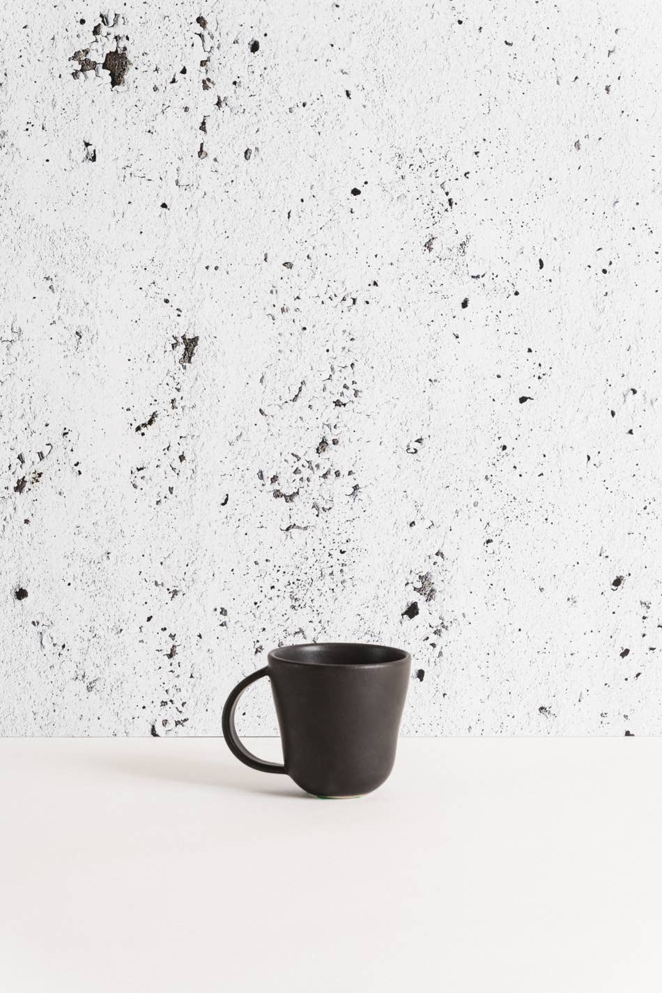 Stoneware Coffee Mug, Matte Black