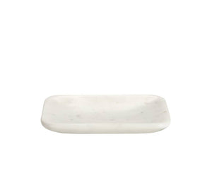 Rounded Rectangle Marble Soap Dish
