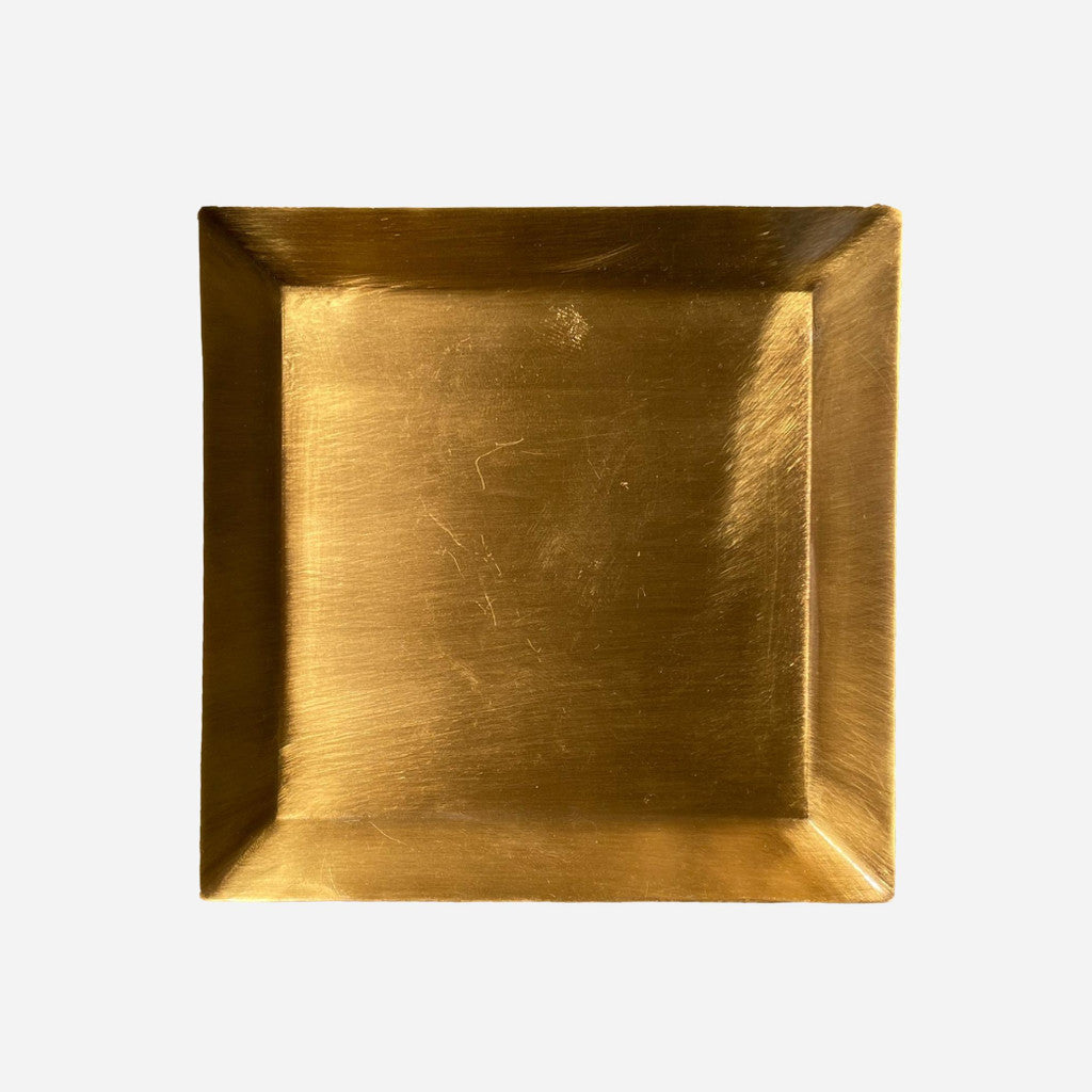 Small Metal Tray, Brass