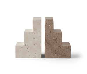 Stair Cube Bookend Set