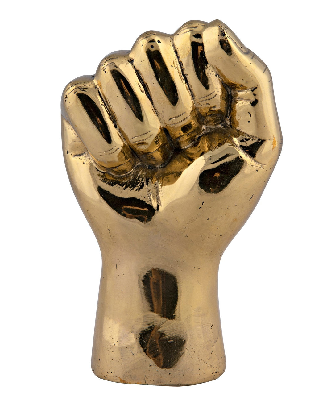Brass Hand Sculpture - Solidarity
