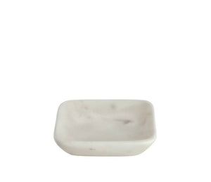 Rounded Square Marble Soap Dish