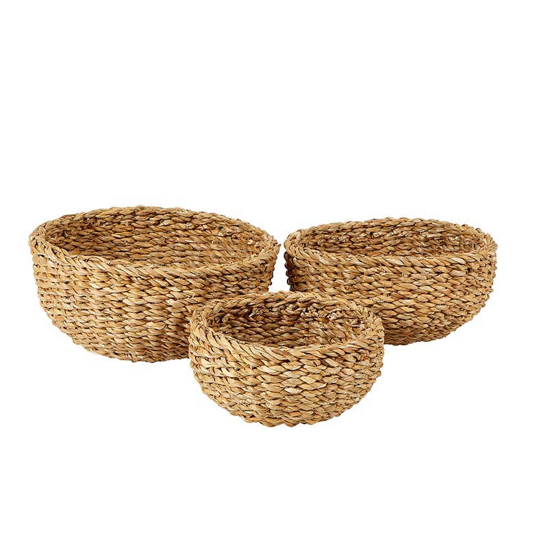 Seagrass Bowls, Set of 3