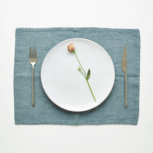 Blue Fog Linen Placemat