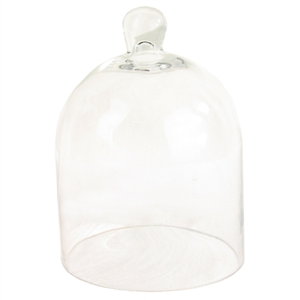 Large Dome Candle Cloche, 8"