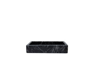 Black Marble Napkin Tray