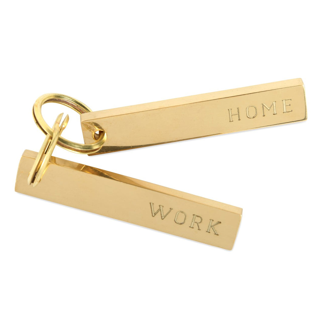 Key Chain Pair - Home & Work